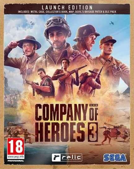 Company of heroes 3 PS5 £34.99 delivered @ Smyths