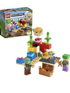 LEGO 21164 Minecraft The Coral Reef - £7.50 with voucher @ Amazon