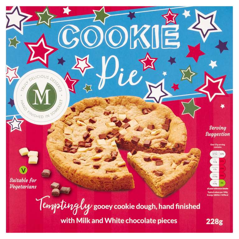 Cookie pie £1 at Herons Foods Accrington