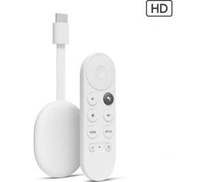 GOOGLE Chromecast HD with Google TV + Get up to 5 months of Apple TV+ free (New Customers) Free Collection / 4k £39.99