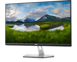 Dell 27 Monitor – S2721H Full HD (1920x1080) Monitor, 75Hz, IPS, 4ms, AMD FreeSync, Built-in Speakers, 2x HDMI, Silver (using code)