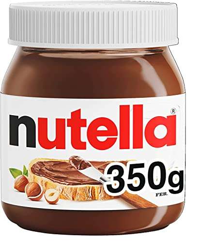 Nutella Hazelnut Chocolate Spread 350g £2 (£1.88 Subscribe & Save) @ Amazon