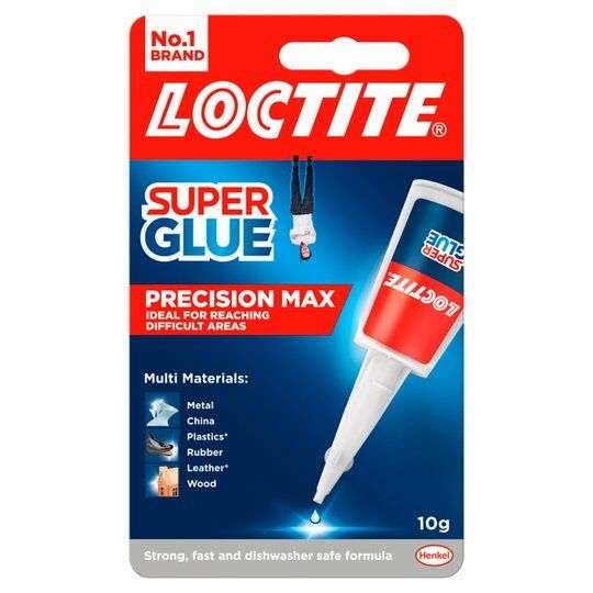 Loctite Precision Glue 10g £4.50 with discount code @ Tesco