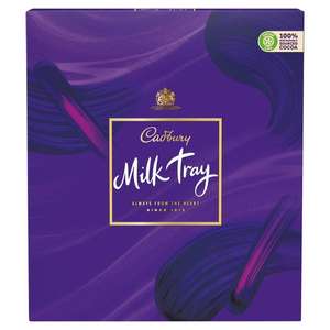 Cadbury Milk Tray Chocolate Box 360g - £3.50 @ Morrisons