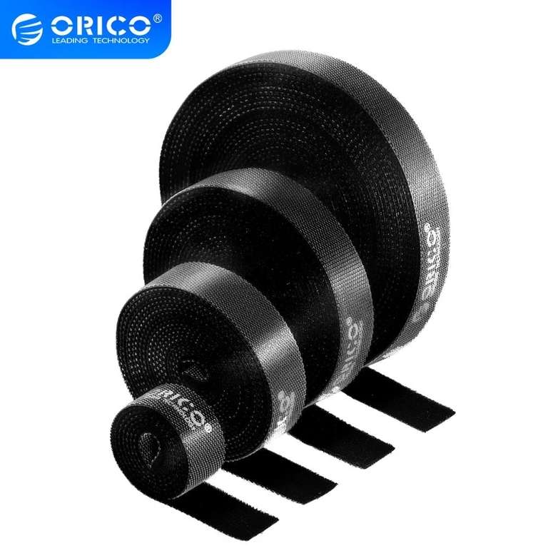 ORICO USB Cable Organizer Digital Cable Holder Wire Management Ties - 1m £1.36 / 2m £1.69 / 5m £2.56 @ AliExpress / ORICO Direct Store