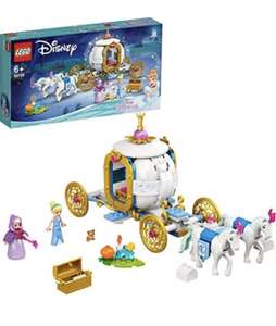 LEGO Disney Princess 43192 Cinderella’s Royal Carriage - £25 @ Amazon