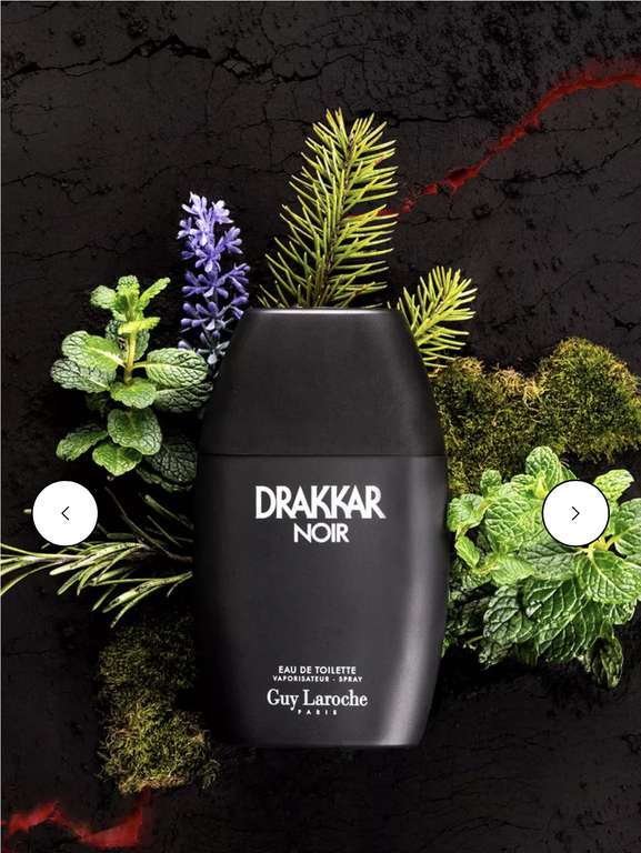 Guy Laroche Drakkar Noir Eau De Toilette 50ml £7.20 with code delivered @ Debenhams