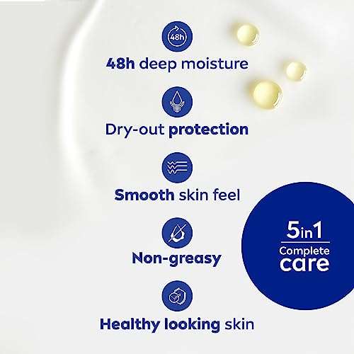 NIVEA Rich Nourishing Body Lotion (625ml) With Voucher (£3.20/£2.80 on S&S) + 10% off 1st S&S