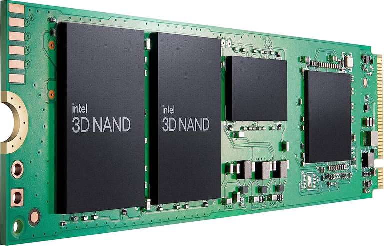 1TB - Intel 670P PCIe Gen 3 x4 NVMe SSD - 3500MB/s (Dram Cache)