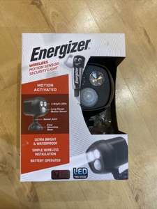 Energizer motion sensor outdoor security light £6 @ B&M Wallsend