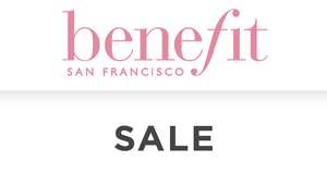 Up to 50% off April Sale @ Benefit Cosmetics Shop