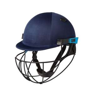 Gunn & Moore Neon Geo Adult Cricket Helmet - Navy
