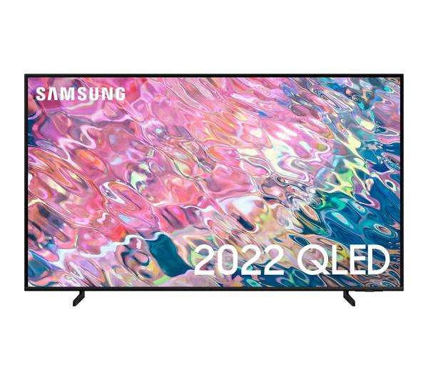 Samsung QE55Q60BAUXXU 55" Smart 4K Ultra HD HDR QLED TV with Bixby, Alexa & Google Assistant £649 @ Currys