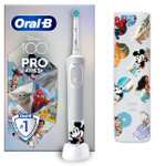 Oral-B Pro Kids Electric Toothbrush, Kids Gifts, 1 Toothbrush Head, x4 Disney Stickers, 1 Travel Case