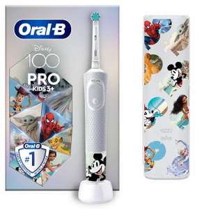 Oral-B Pro Kids Electric Toothbrush, Kids Gifts, 1 Toothbrush Head, x4 Disney Stickers, 1 Travel Case