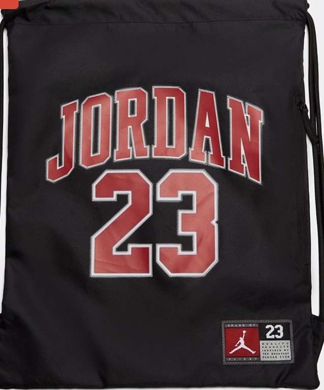 Jordan Junior 23 Gymsack Black / Red