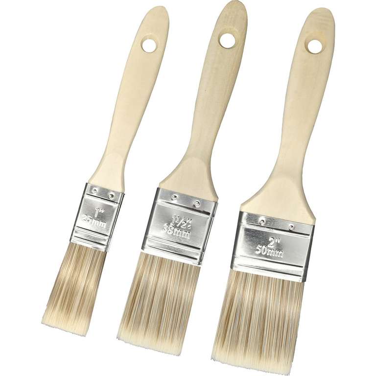 Pioneer Paintbrush Set 3 Piece Free Click & Collect
