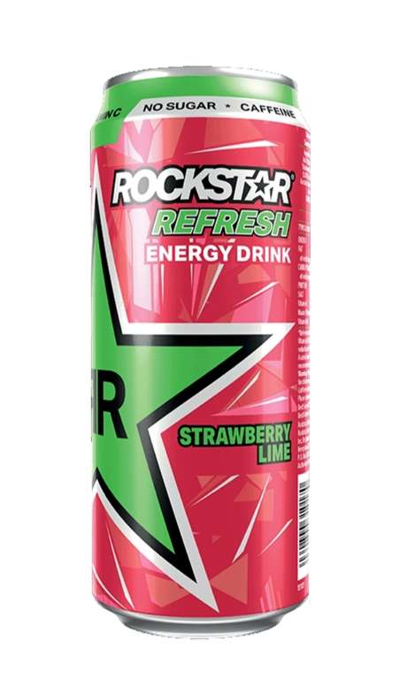 Free Rockstar Fresh Strawberry Lime £1.20 / free via Shopmium cashback with code @ Tesco (and other retailers)