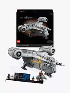 LEGO Star Wars - 75331 Razor Crest £385.99 / 75290 Mos Eisley Cantina £245.99 / 75192 Millennium Falcon £557.99 w/ code (My JL members)