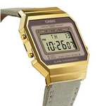 Casio Collection Vintage Unisex Digital Watch with Fabric Strap Sold by Watchnation FBA