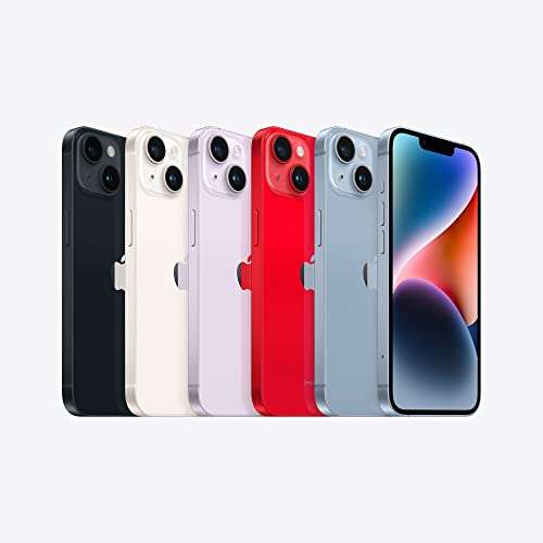 Apple iPhone 14 (128 GB) - Blue / Red / Purple - £799 @ Amazon