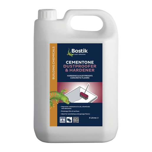Bostik Dustproofer And Hardener 5 Litres £2.40 + Free Click & Collect @ Jewson