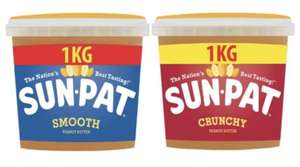 1Kg Sun-Pat peanut butter (Smooth/Crunchy) £2.99 @ FarmFoods