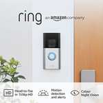 Ring Battery Video Doorbell Plus by Amazon | Wireless Video Doorbell Camera Prime only £99.99 @ Amazon
