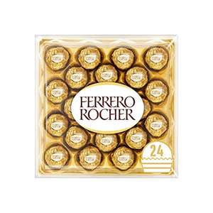 Ferrero Rocher Pralines, Chocolate Hamper Gift Box, Pack of 24 (300g) - £6 @ Amazon