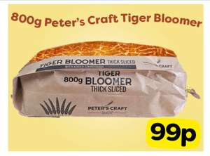 Peter's Craft Tiger Bloomer Thick Sliced 800g