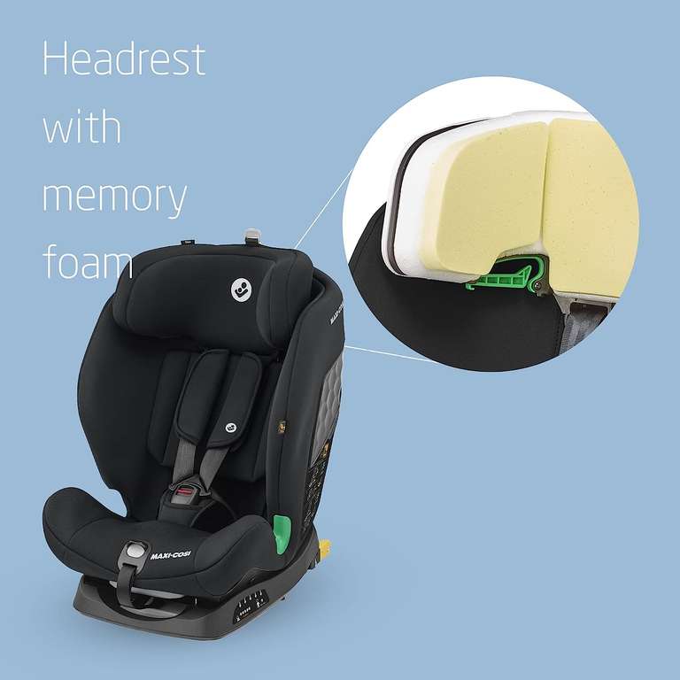 Maxi-Cosi Titan i-Size, Multi-Age Child Car Seat, 15 Months-12 Years, ISOFIX Seat, G-CELL Side Impact Protection, 5 Recline Positions