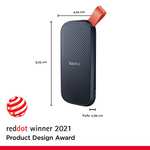 SanDisk 1TB Portable NVMe SSD, USB-C, up to 520 MB/s Read and Write Speed £67.26 / £57.26 with first time app user code @ Amazon Germany
