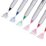 Sharpie Permanent Markers Ultra Fine Point For Precise Marks Assorted Colours 12 Marker Pens