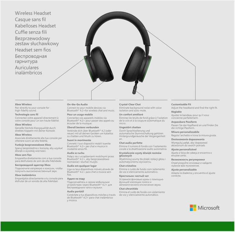 Xbox Wireless Headset £69.99 / £65.38 with CDKeys MS Gift Cards @ Microsoft Store