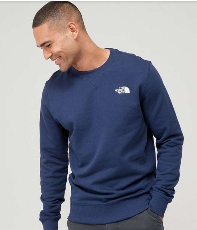 THE NORTH FACE Simple Dome Crew sweatshirt- Blue sizes S,M, 2XL free C&C Simple Dome Crew - Blue