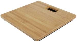 Argos Home Digital Bathroom Scales in Bamboo for £10 click & collect (clearance selected stores only) @ Argos