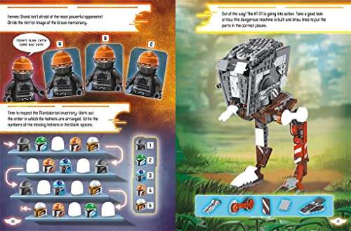 LEGO Star Wars: The Mandalorian: Official Annual 2023 (with Greef Karga LEGO minifigure) £2.99 @ Amazon
