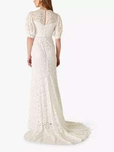 Monsoon Nicky Lace Wedding Dress (Size 6 / 8) £105 delivered @ John Lewis