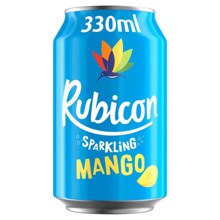 Rubicon Sparkling Mango/Lychee Juice Drink 330ml (Clubcard Price)