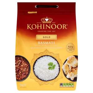 Kohinoor Gold Basmati Rice 10KG sack £15 - ASDA