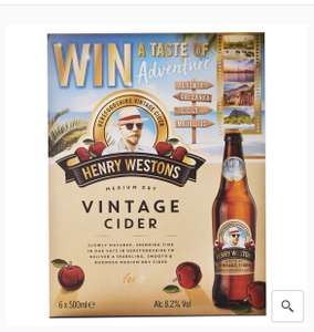 Henry Westons Vintage Oak Aged Herefordshire Cider Bottles 6 x 500ml x 3 (18 Bottles)