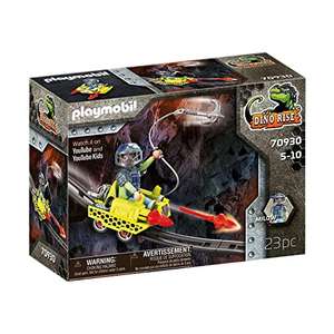 Playmobil Dino Rise 70930 Mine Cruiser, Mine Cart with Firing Cannons, Dinosaur Toy £4.28 @ Amazon