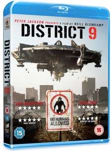Used: District 9 Blu Ray (Free Collection)