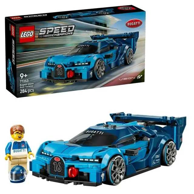 Lego Speed Champions 77253 Bugatti Vision GT Hyper Sports Car in store Sutton