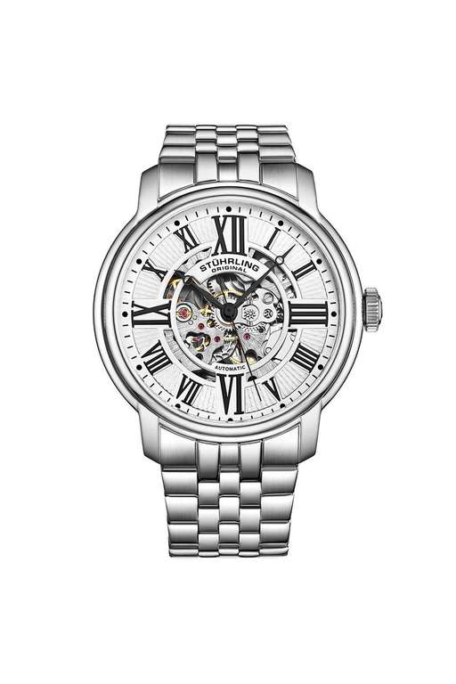£83.54 42mm - price Watch hotukdeals Atrium Automatic ORIGINAL | BLC STÜHRLING Skeleton 4031