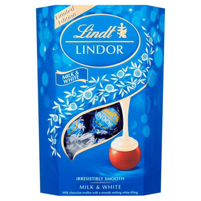 Lindt Lindor Milk & White Chocolate Truffles - 200g - £1.54 @ Tesco instore (Accrington, Lancashire)