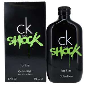 CK One Shock 200ml - £19.28 with code @ PerfumePlusDirect