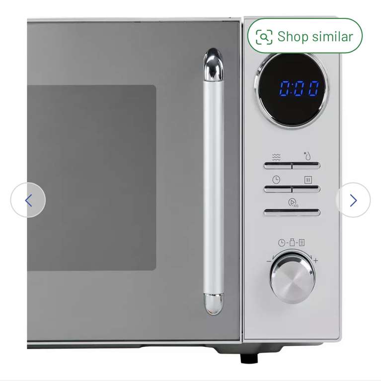 Morphy Richards 800W Standard Microwave - Silver 888/2945 - £80 + Free Click & Collect @ Argos