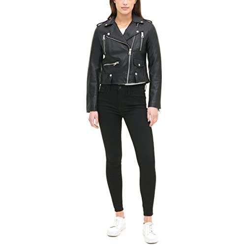 Levi's Women's Contemporary Asymmetrical Motorcycle Jacket Faux Leather, Size XS - £26.87 @ Amazon