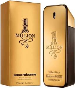 Paco Rabanne 1 Million Eau de Toilette 100ml EDT Spray Damaged Box - w/Code, Sold By beautymagasin (UK Mainland)